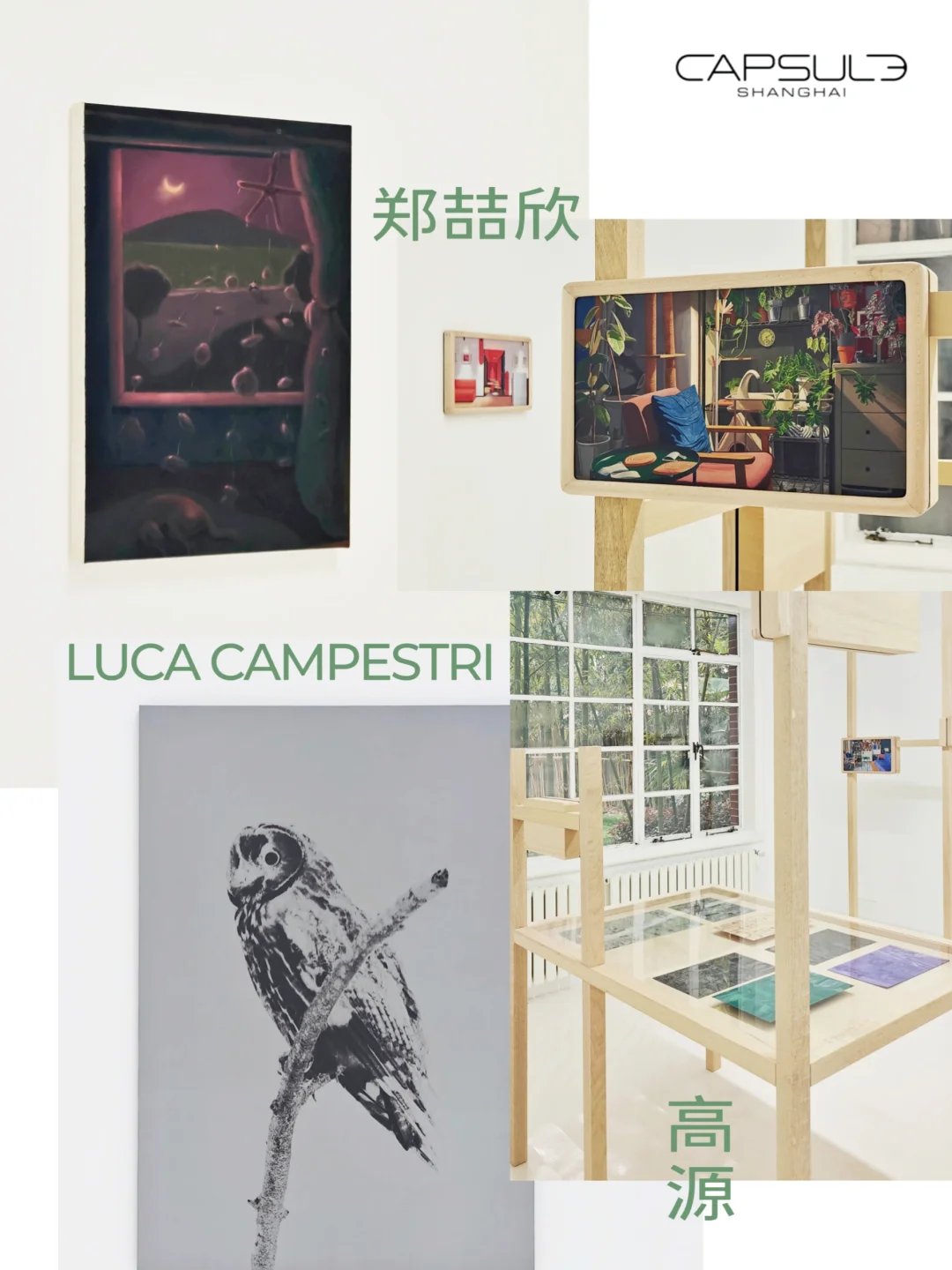 展览末班车｜藏在安福路巷子深处的3个个展