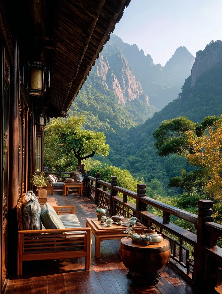 万壑环拥的隐世山居⛰️住进山里享受生活！