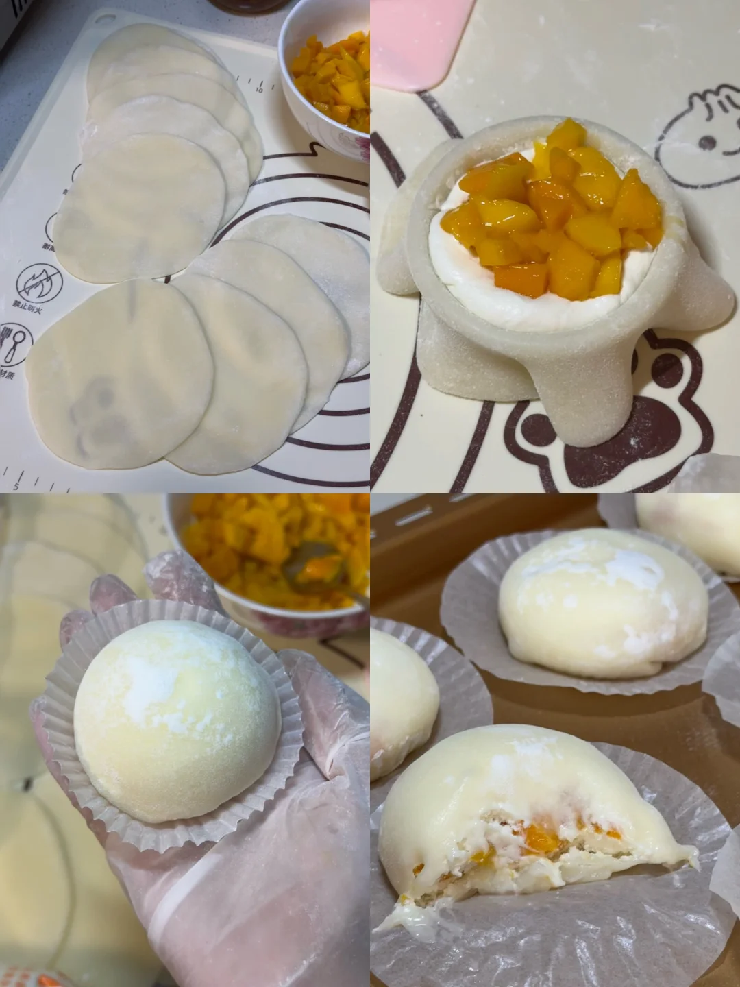 吃一百次都不会腻的雪媚娘配方！