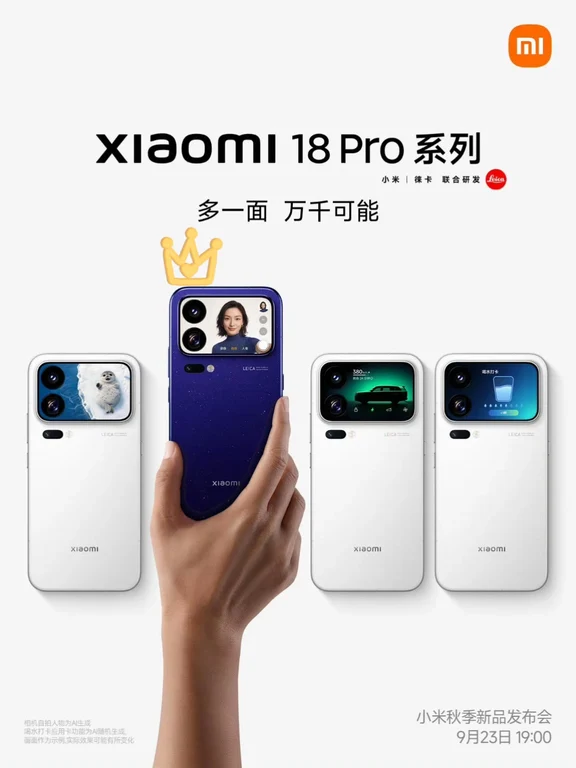 小米18 Pro系列，发布会定档