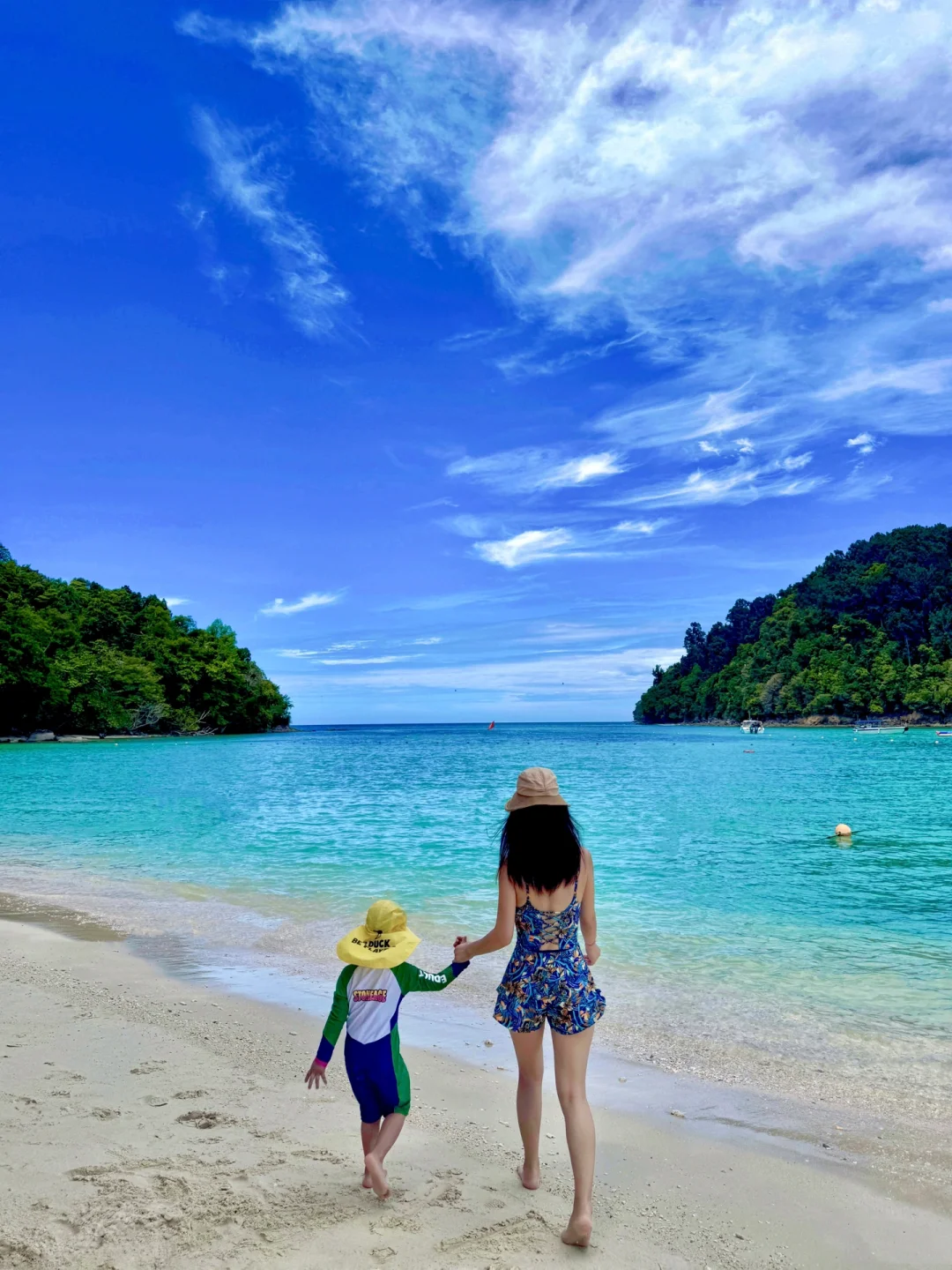 沙巴亚庇带娃出海🛥️放弃这两个岛吧～