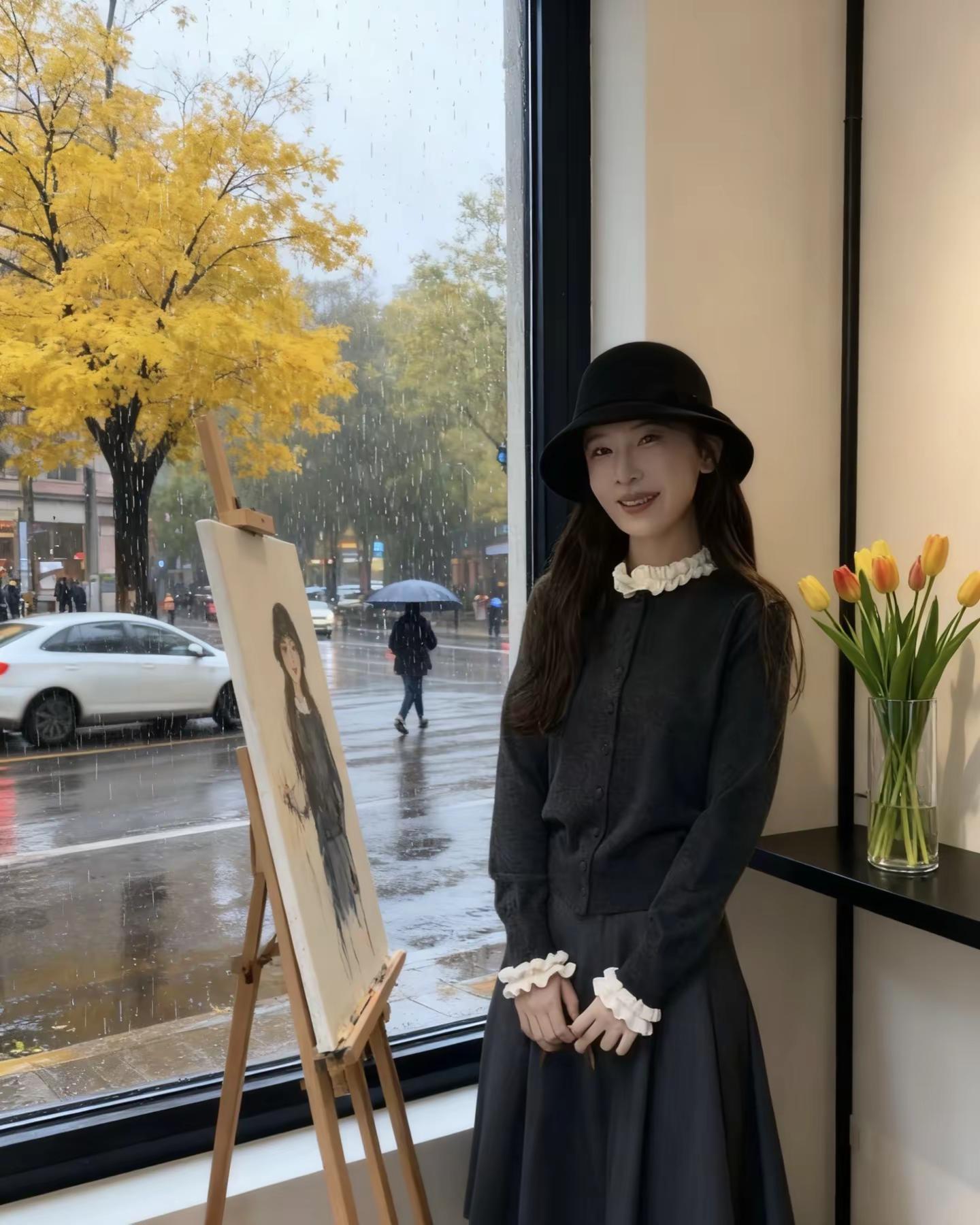 <p>爱穿搭的小姐姐 温柔风穿搭 小个子穿搭 <!--{img:0}-...