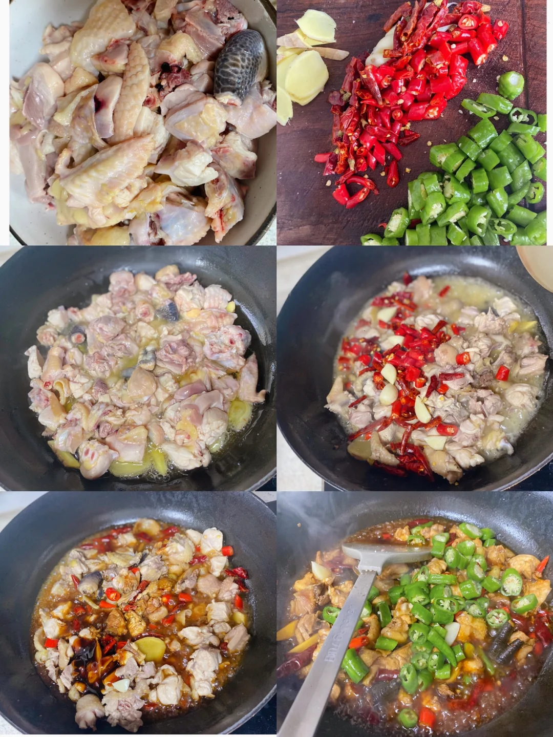 超级香的小炒鸡 上桌就被抢光了