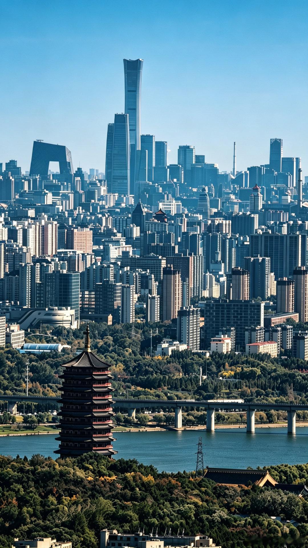 望京亭位于主峰狼坡顶上，是北宫国家森林公园的最高峰，海拔349.8米。望京亭位于狼坡顶的北侧。狼坡顶北部因地震形成悬崖峭壁，南部坡陡险要，东西峻岭起伏。站在山脊之上，四面峰峦叠嶂；天气好时向东北眺望，整个北京城尽收眼底。大风中，我的 OPPO 拍的仍然比较稳，毕竟快门我整到 1000。#手机摄影# ​