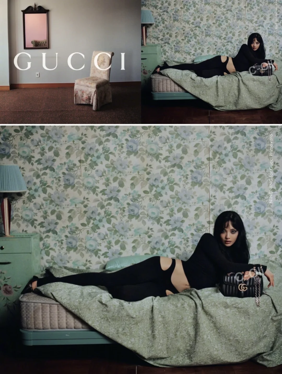 宁艺卓拿下全新GUCCI全球成衣广告大片！