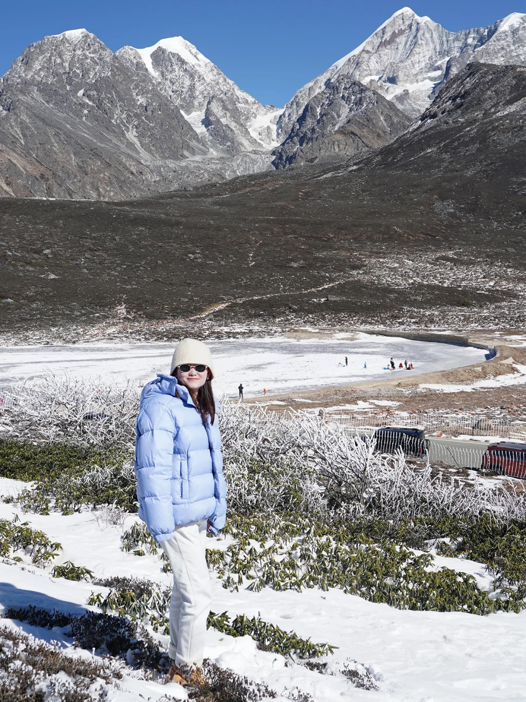 被严重低估的小众玩野雪路线！康定→摩西古镇