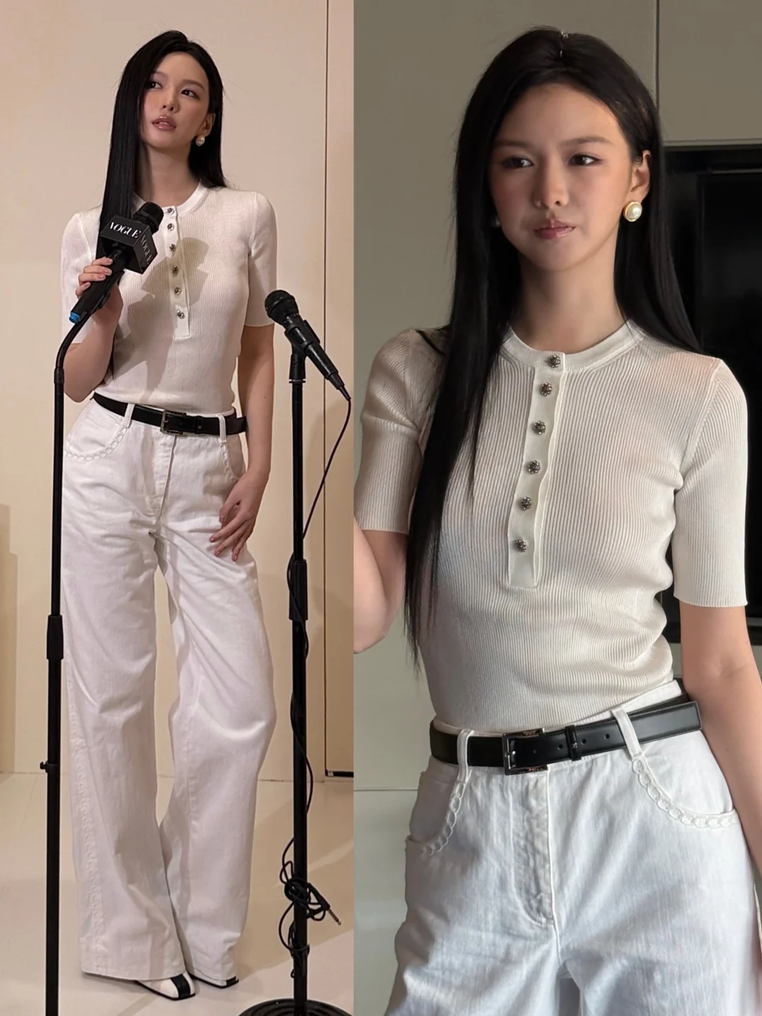 新人演员周子玄私服，这位04小花衣品不错
