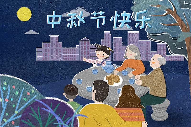 我们这边中秋的习俗真的跟别处不太一样。
提前半个月家里就开始蒸月光饼，直径足足有30厘米，比普通脸盆还大，表皮撒满白芝麻，里面嵌着冬瓜糖、桂花和瓜子仁，刚蒸好的时候甜香能飘半条巷子。
到了十五当晚，大人会把月光饼、当季的红柚、带蒂的莲藕整整齐齐摆在院子的小供桌上，还要插三