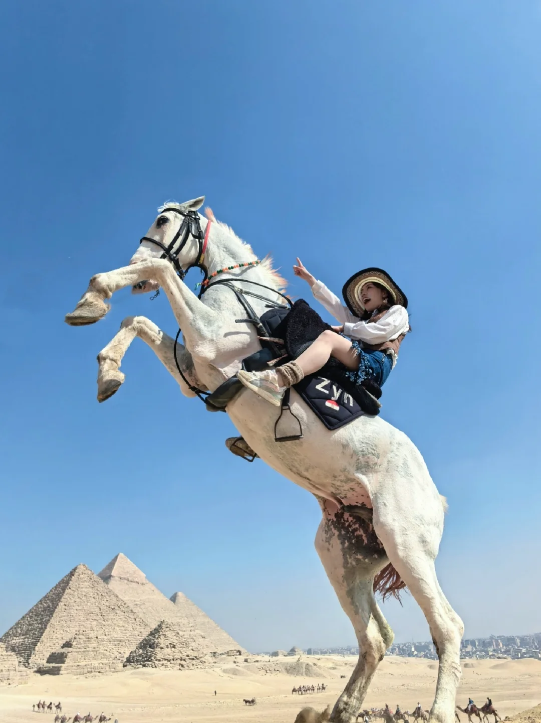 吉萨金字塔景区算是盘熟啦