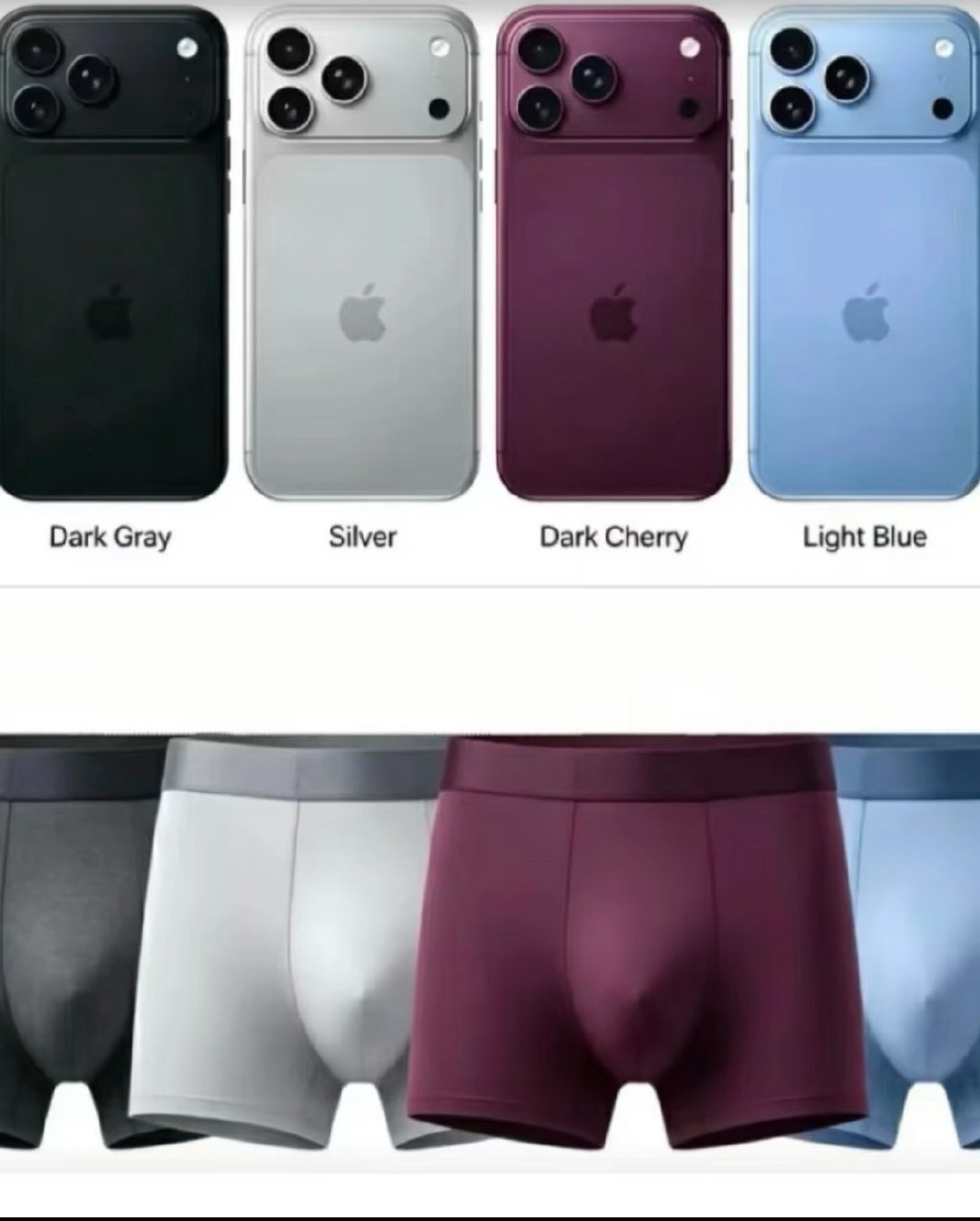 #iPhone18Pro价格#怎么还是男士内裤配色啊[泪奔]
iPhone 18 Pro，售价9999元起；
iPhone 18 Pro Max，售价10999元起；
苹果首款折叠屏手机iPhoneDuo，售价15999元起。大家觉得这价格如何？[并不简单]#有点东西# ​