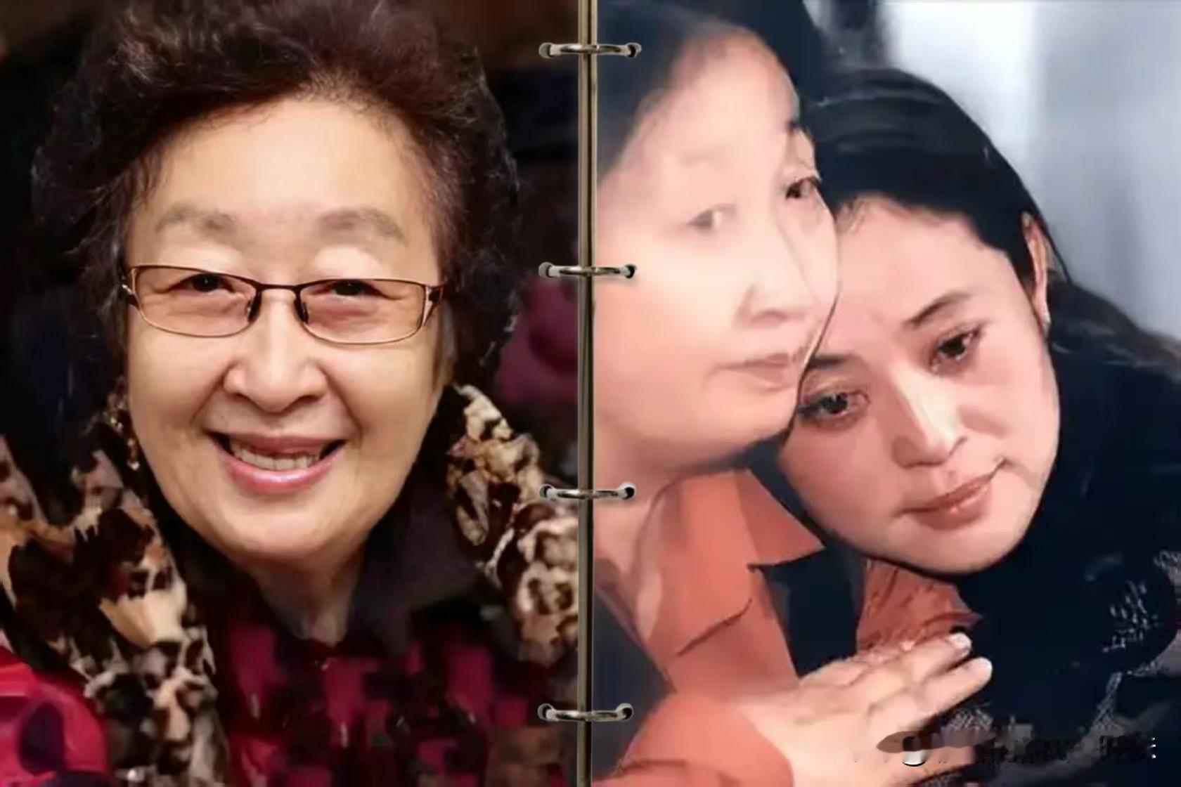 我发现一个很有意思的现象，
事关彭玉，
不少跟她搭过戏的演员，都和她处成了真心的忘年交!
 
倪萍和她拍《浪漫的事》，戏里是母女，戏外相处热热闹闹，打心底敬重这位老前辈；

还有海清跟她合作拍戏《不能失去你》时被她松弛的表演打动，一直记着当年对戏的点点滴滴；

特别是李勤勤，当年和彭玉搭戏《活着乐着