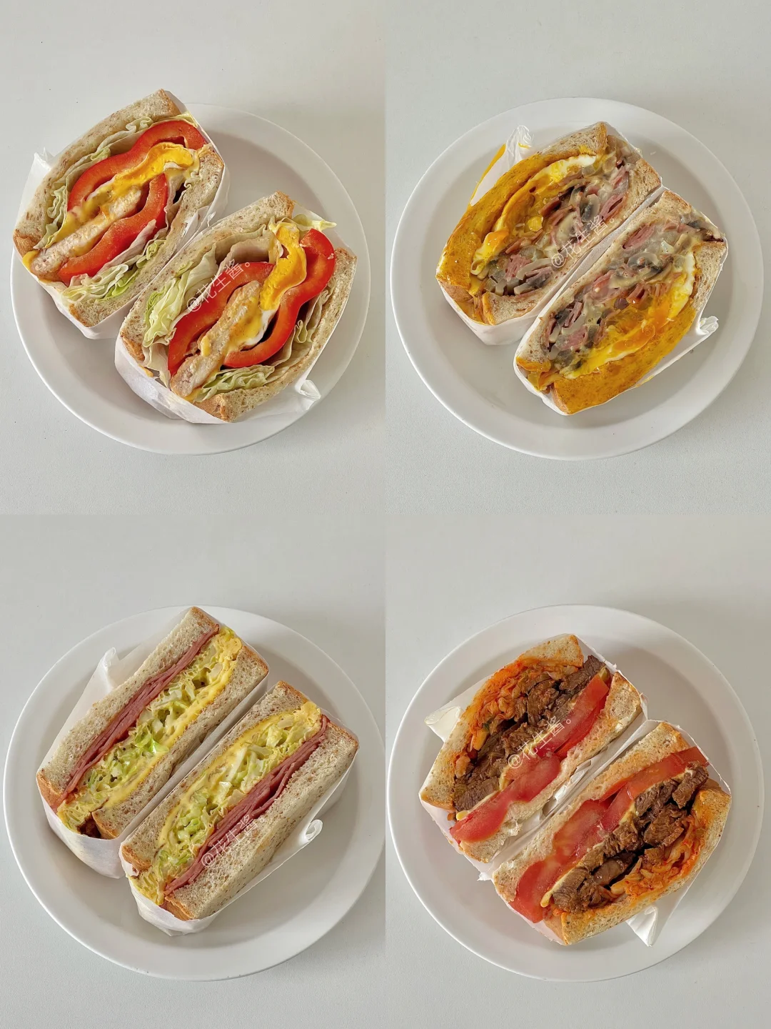 🥪减脂三明治合集