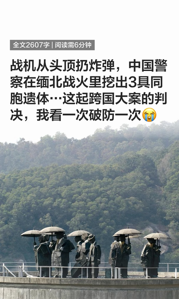 战机从头顶扔炸弹，中国警察在缅北战火里挖