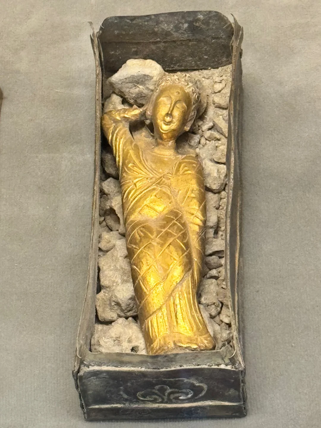 这个姿势是涅槃吗？