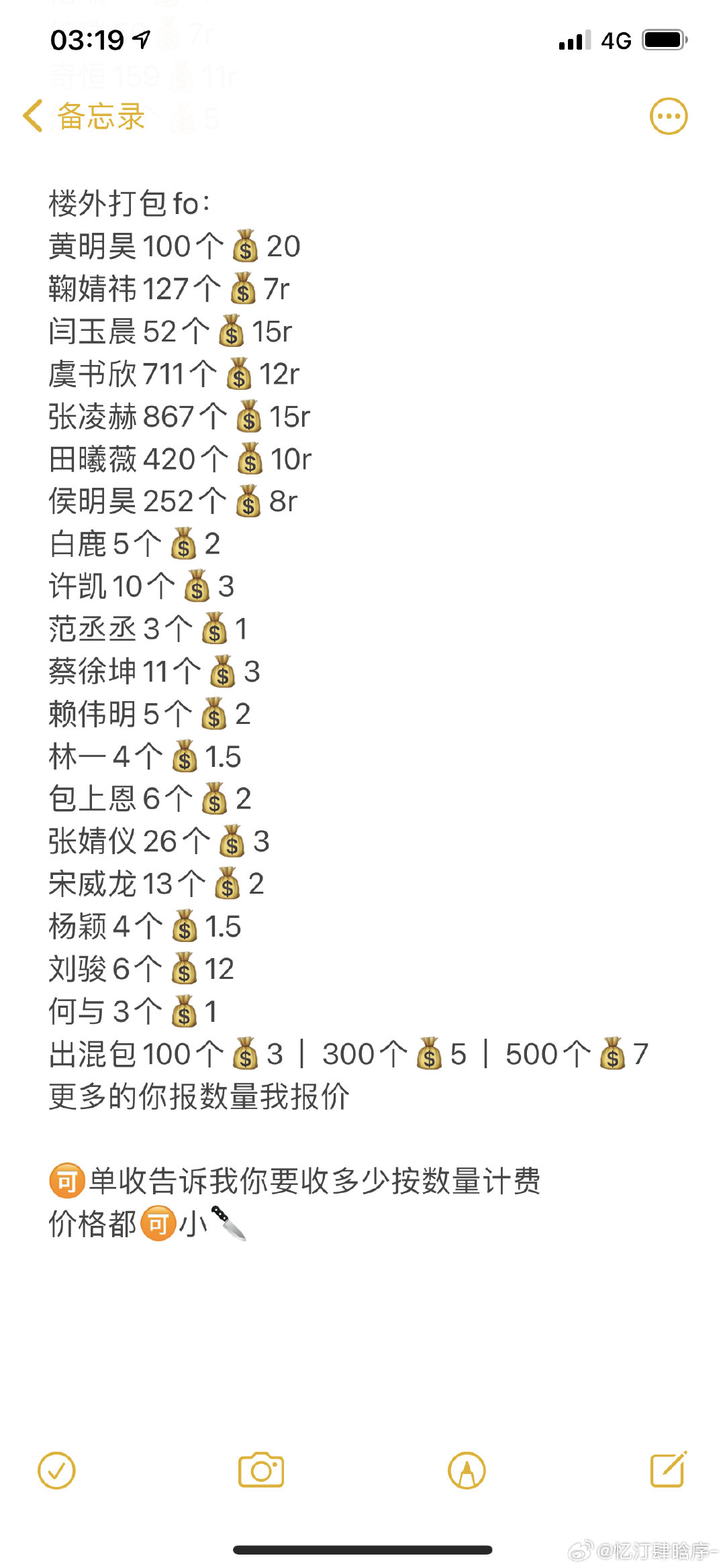 #收or出图包fo[超话]#  出打包 ​