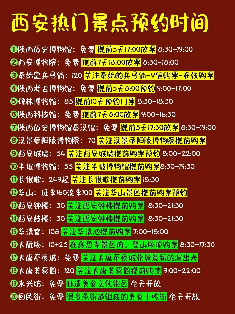 2026年❤️西安要🐟约才能进的景区👍