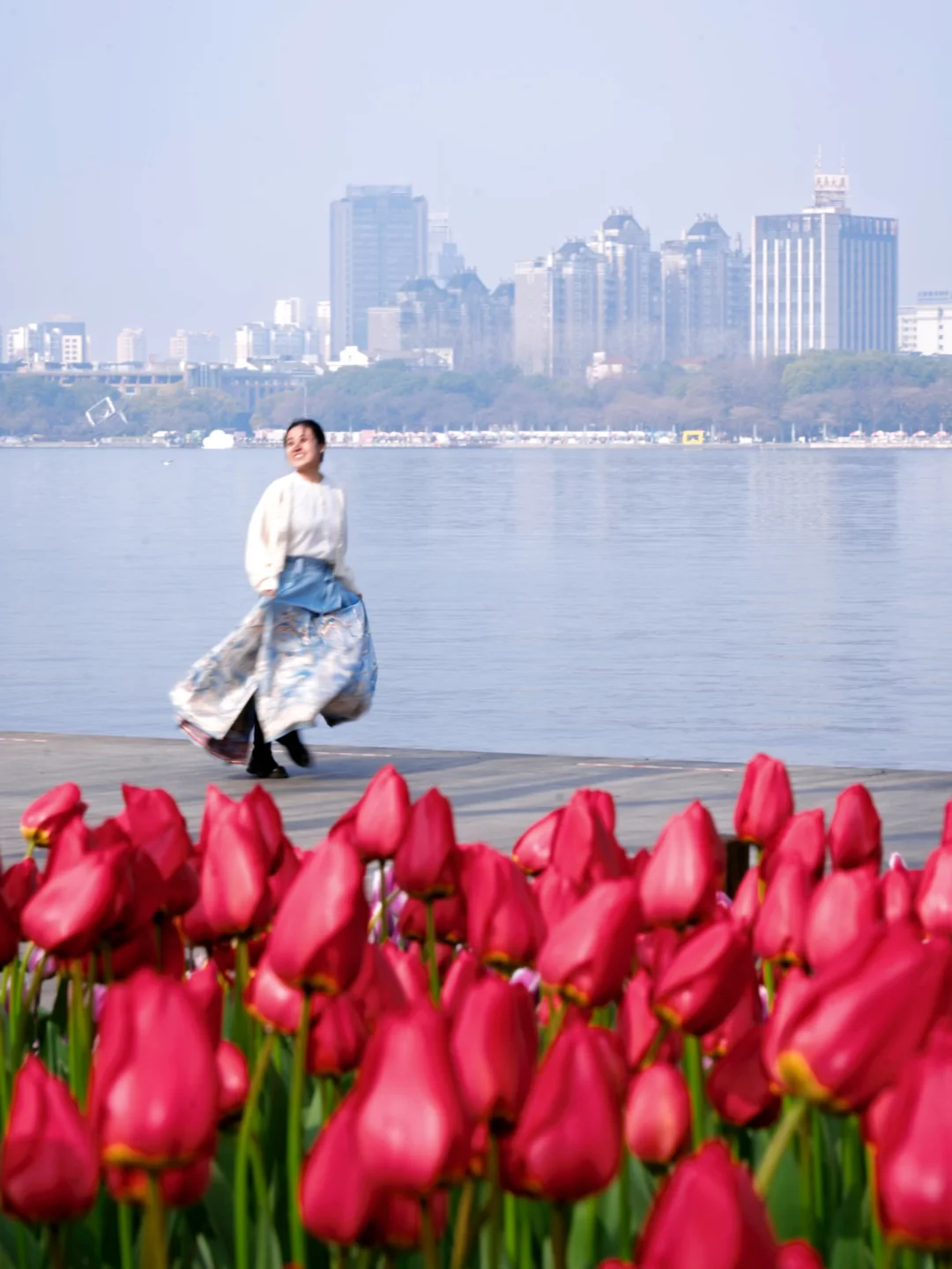 我宣布❗️比太子湾更好拍的郁金香公园出现了