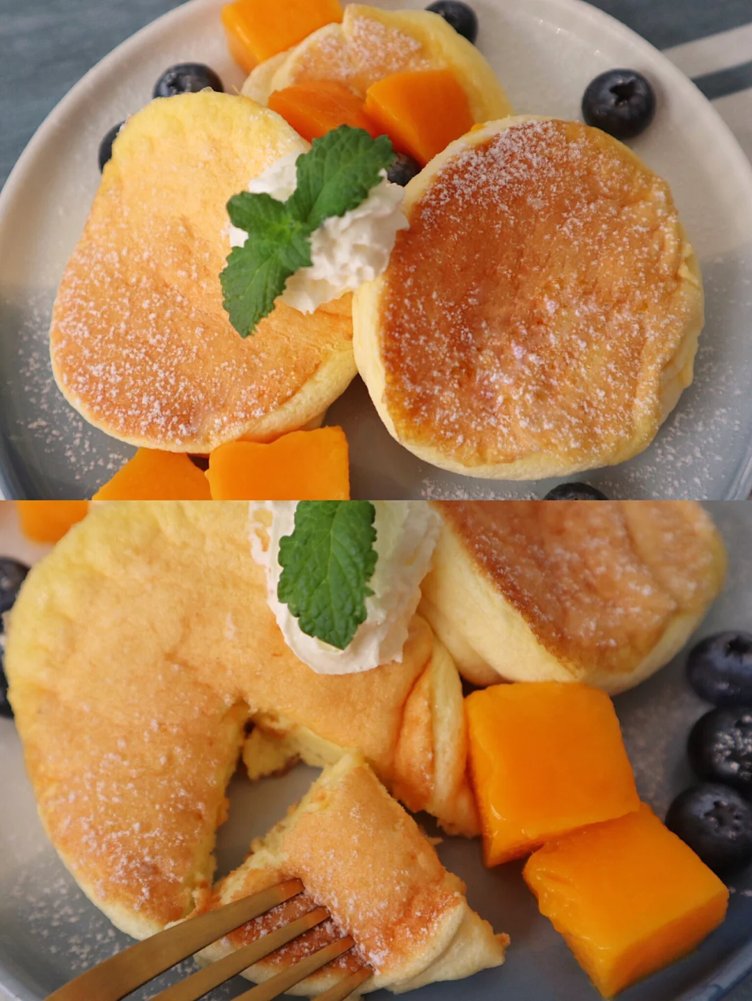 平底锅就可以搞定的网红舒芙蕾😋蓬松又好吃