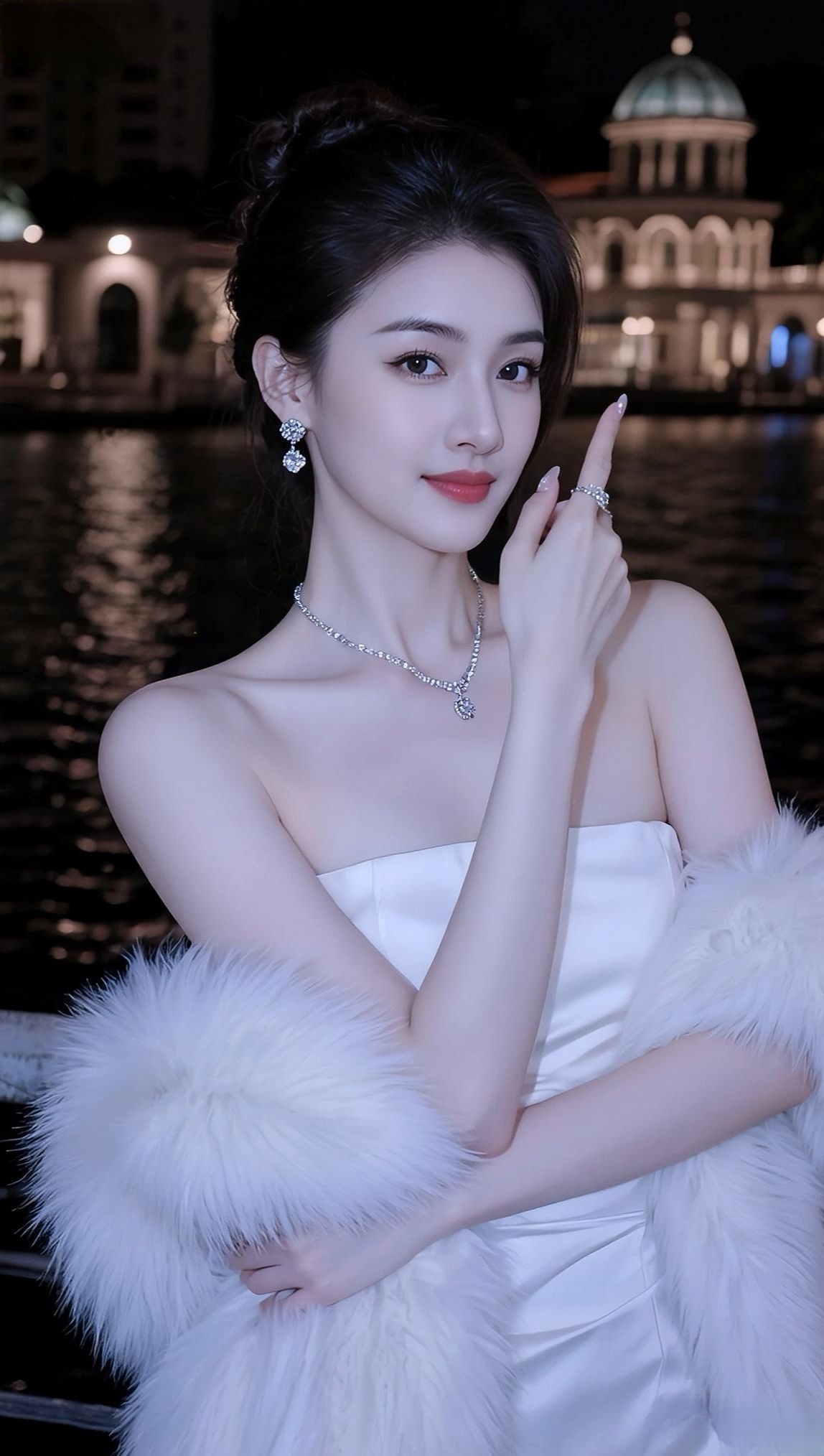 月光落在肩头，旋律漫过夜色——原来万水千山的浪漫，都抵不过此刻的温柔