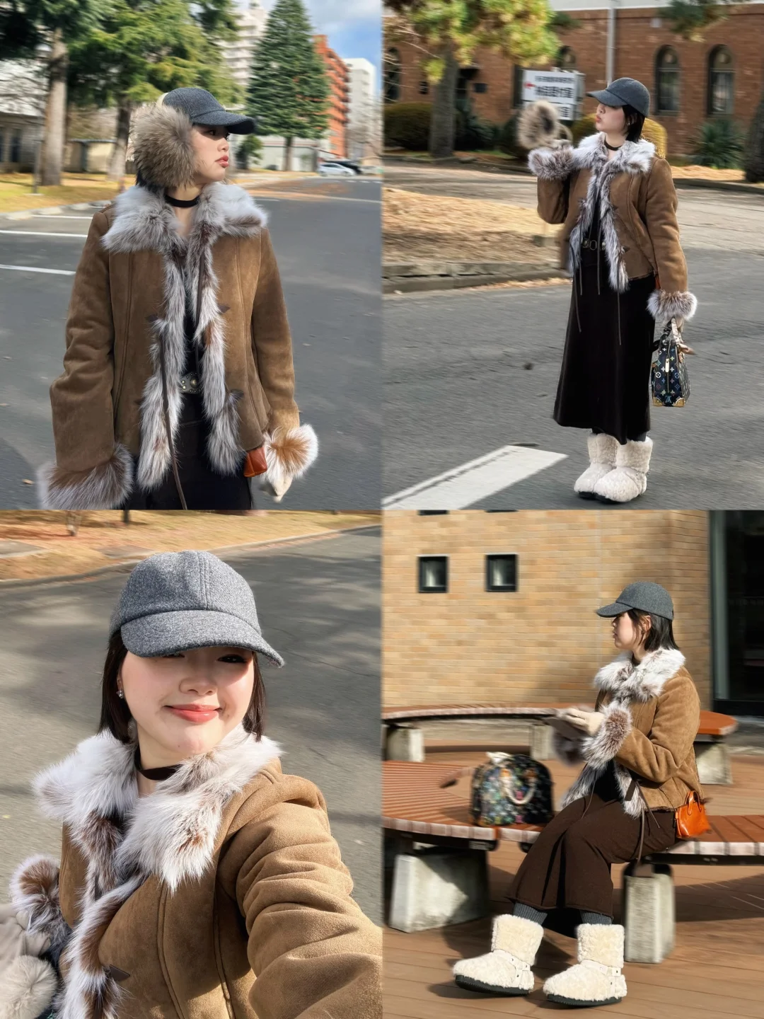 155微胖穿搭🍂冬日氛围当然少不了毛茸茸～