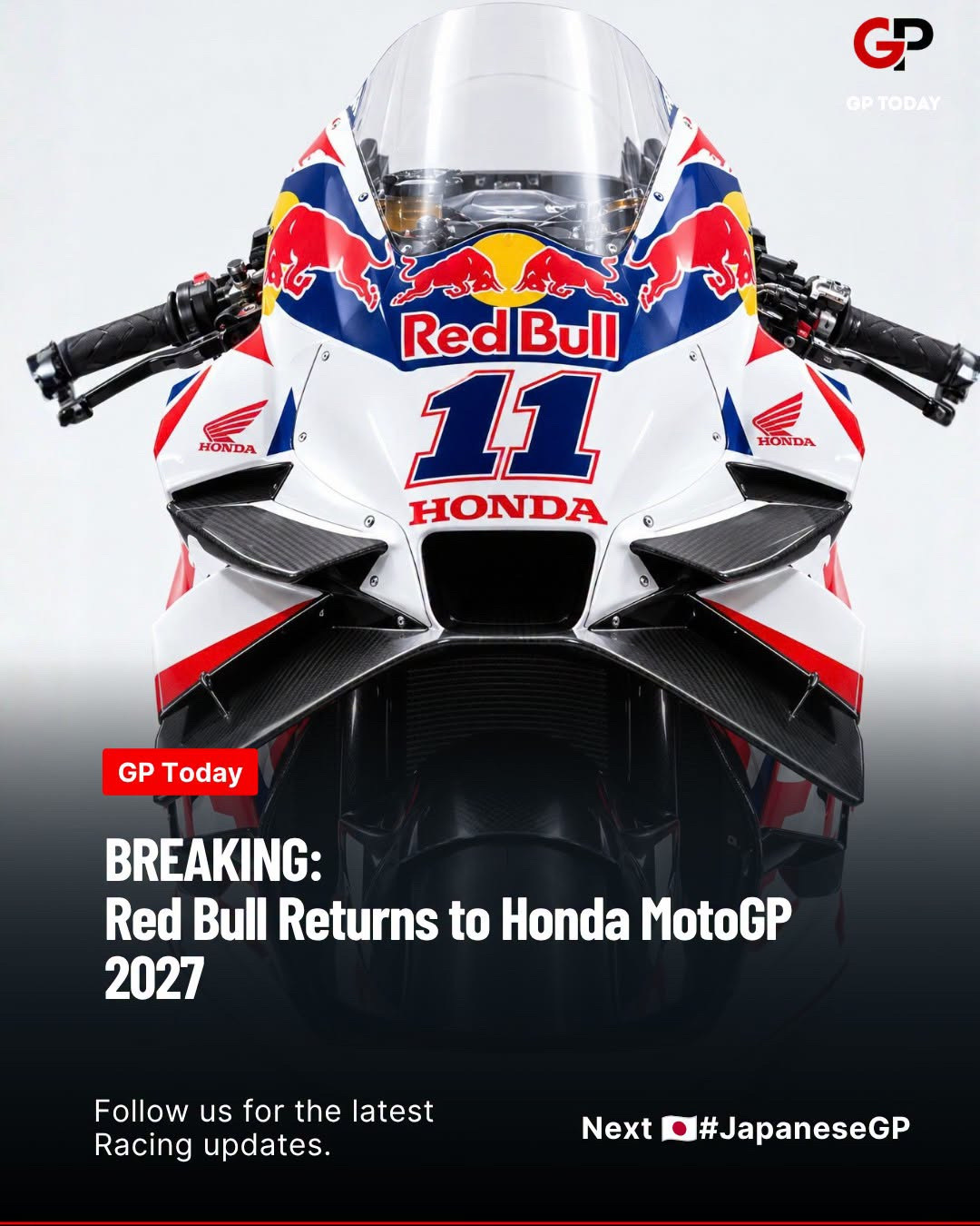 红牛将重返本田MotoGP