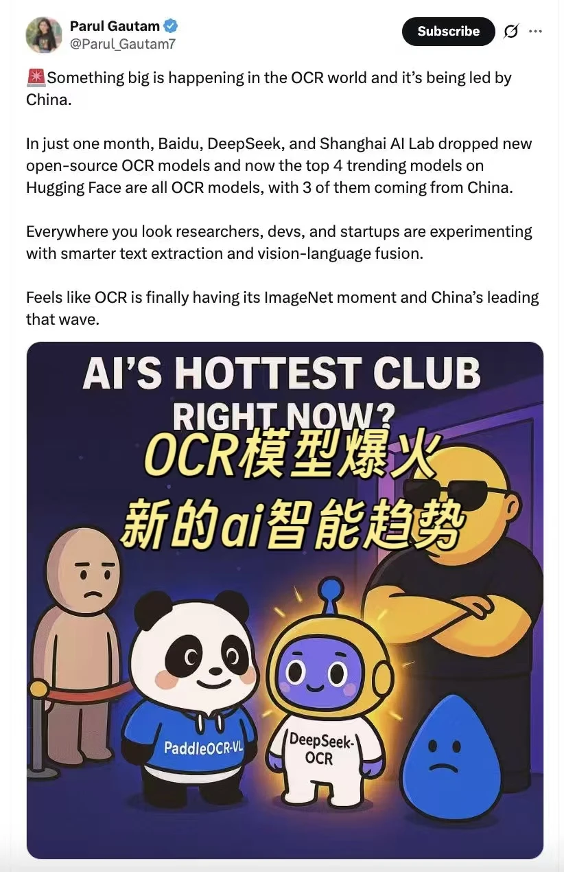 海外热议，主流OCR，谁才是你的菜？