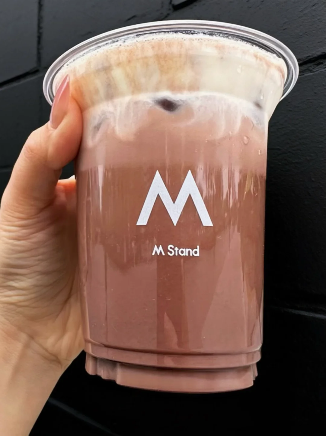 夯爆了! M stand 这杯液体咸法酪可可蛋糕!