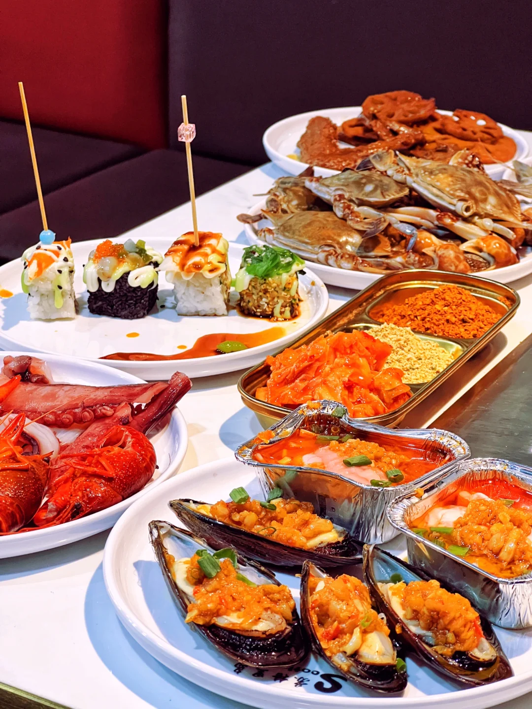 人均60+！这家自助餐的龙虾随便拿吃到回本