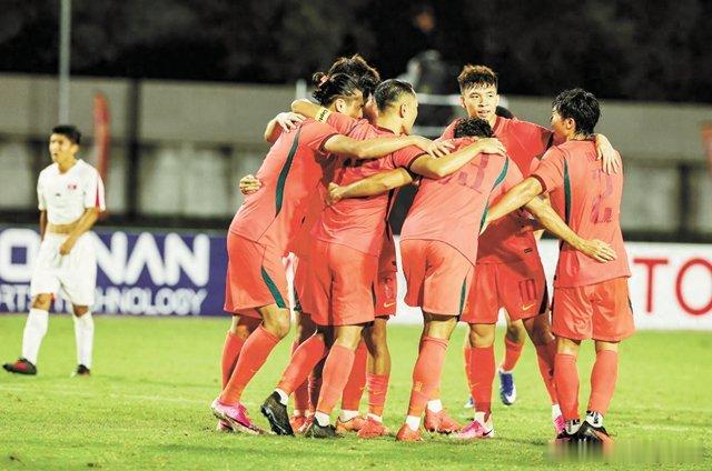 首战逆转胜朝鲜队，U23国足将战伊朗队 ​