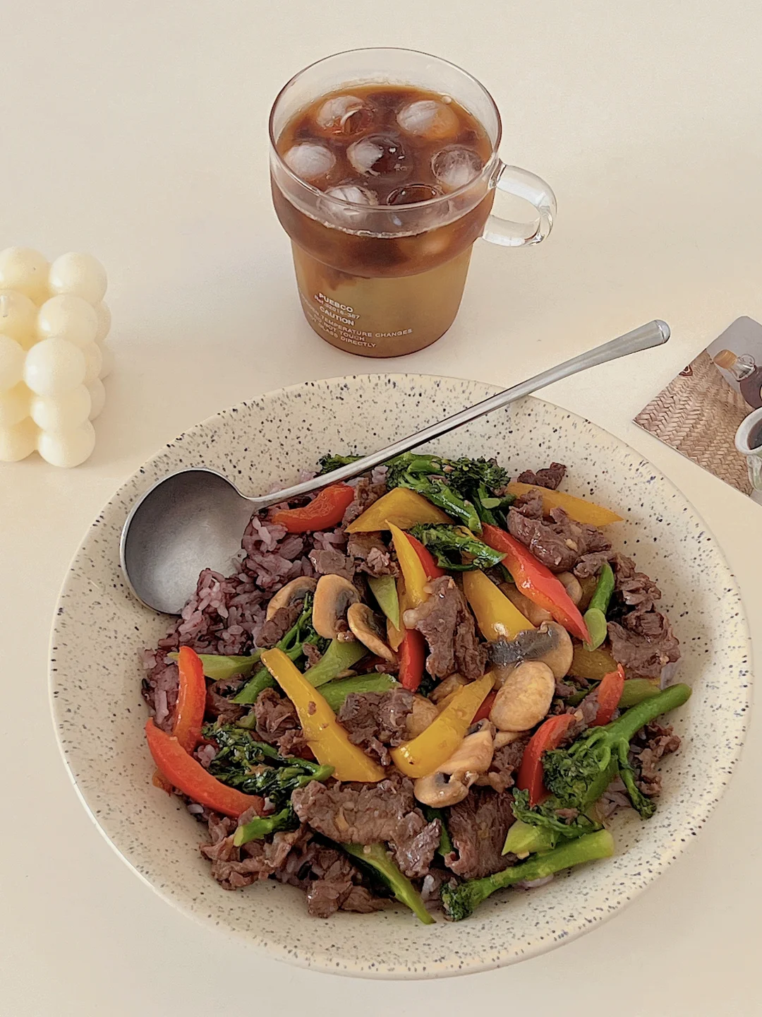 闺蜜来我家点名要吃的饭🥣|牛肉杂蔬盖饭🍱