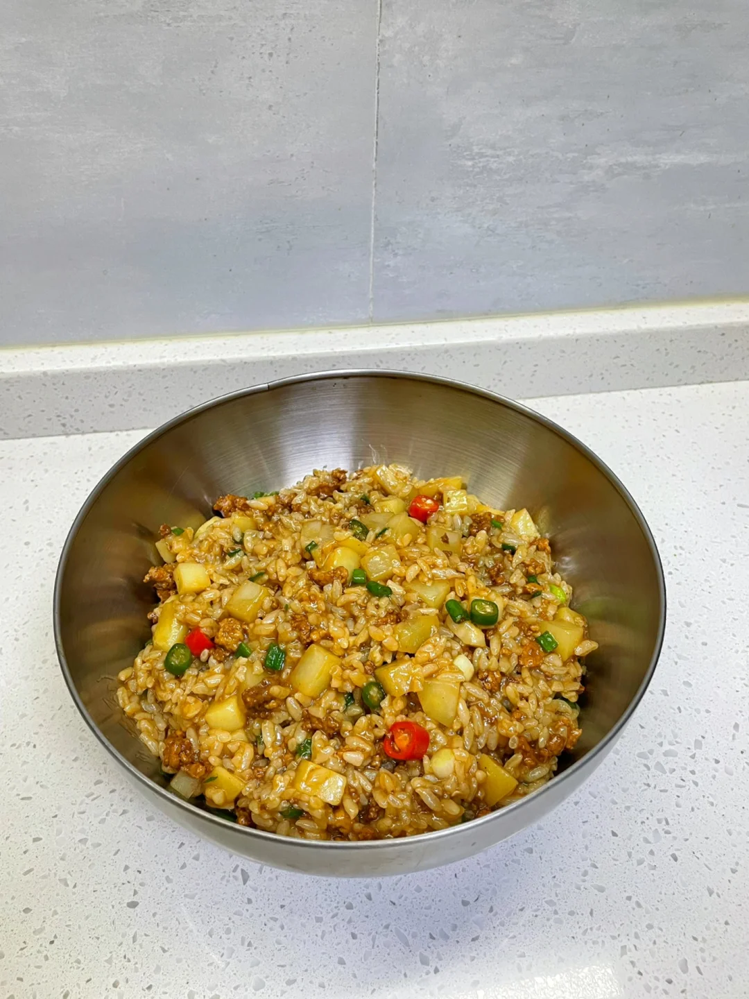 巨好吃的肉末土豆拌饭，沙沙糯糯超入味🤤