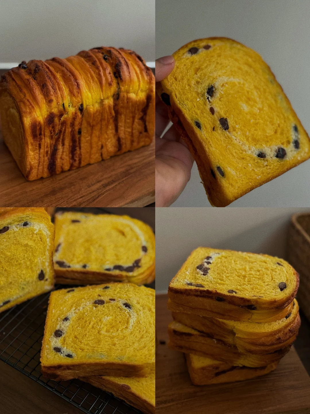 南瓜红豆椰蓉吐司🍞冬天的幸福感