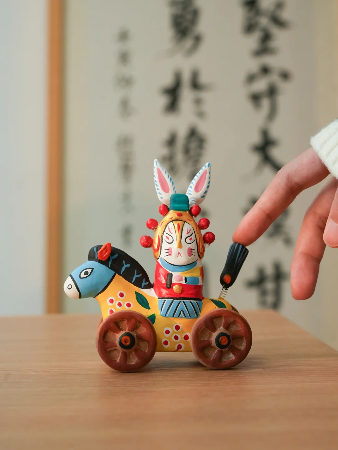 刚热乎的马年骑马兔，真的好可爱啊！