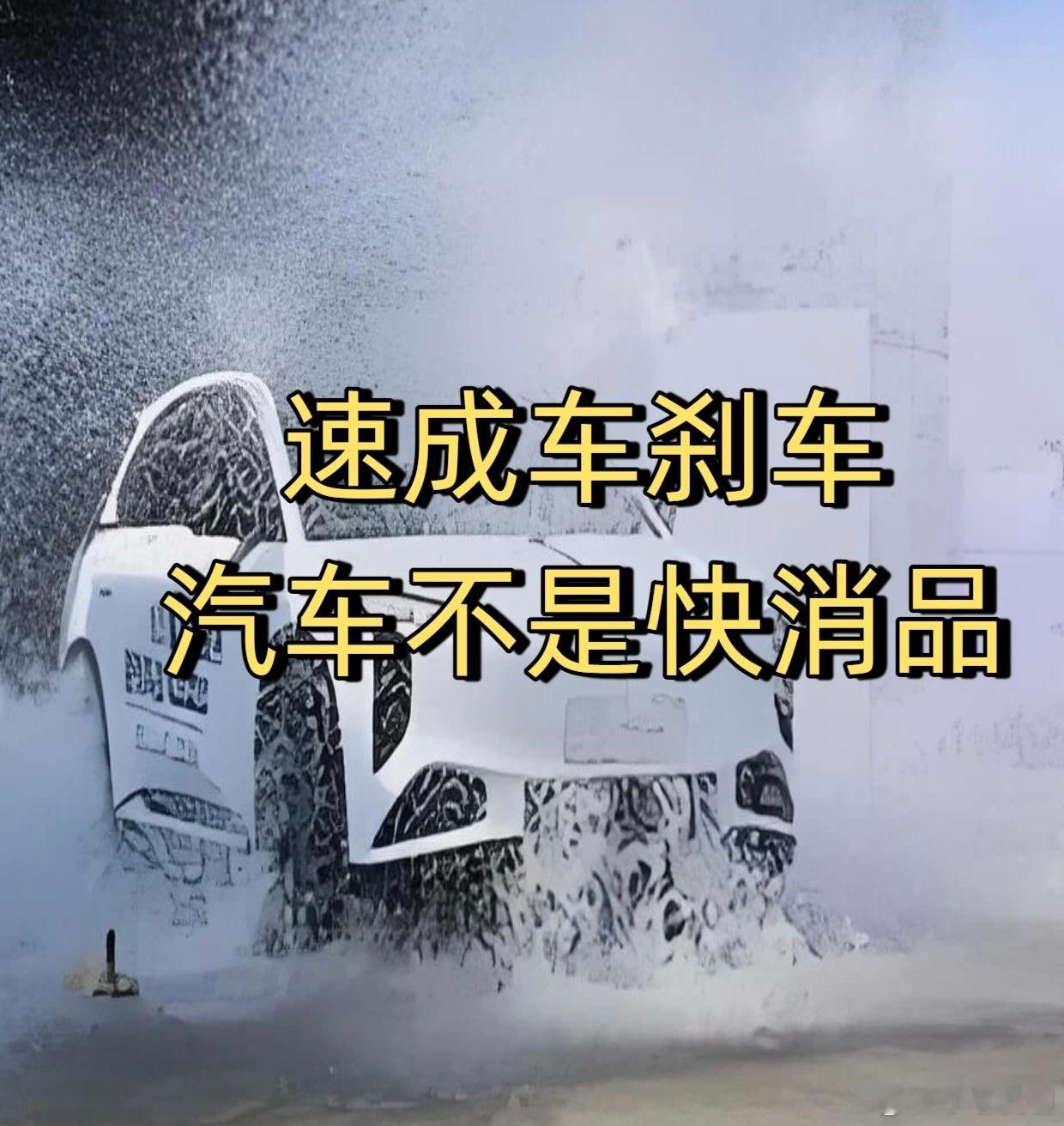 以前造台新车，踏实磨三五年才敢上市。现在呢？一年半就匆匆落地。表面看是效率高了，实际上是省掉了大量测试，成本是降了，代价全让车主在路上扛。

造车为什么必须慢？因为汽车不是手机。手机死机了重启一下就行，最多影响体验。但车在路上跑，一旦出问题，直接要命。以前传统车企造车慢，真不是技术 ​