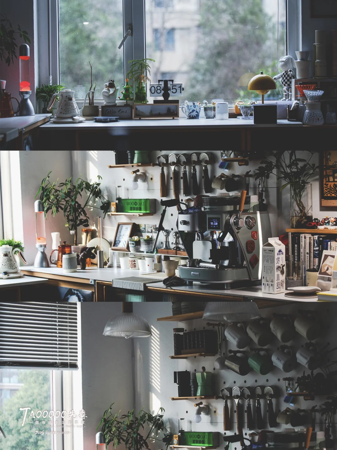清晨的咖啡角，还挺好看的