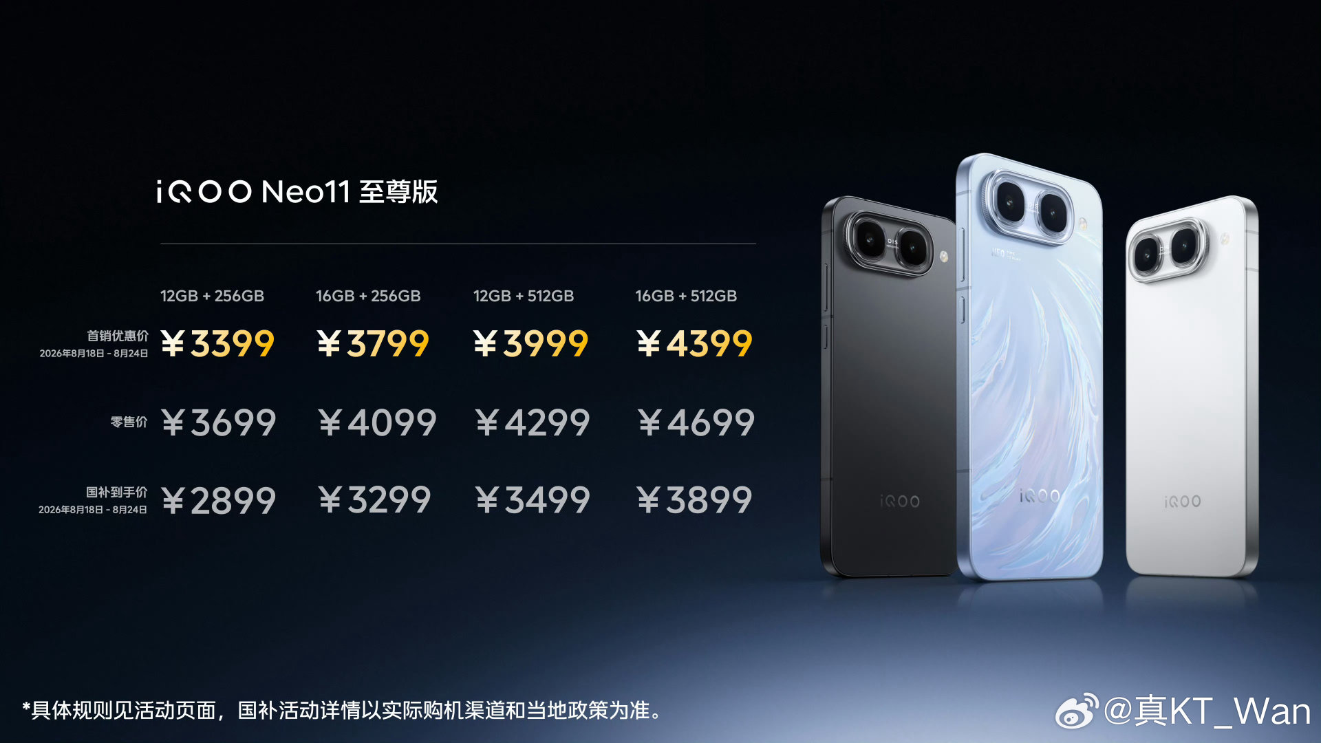 #iQOO Neo11 至尊版##iqoo z11s##iqootws5e##一张图看懂新机亮点##iqoo[超话]##iqoo[超话]##数码[超话]# ​