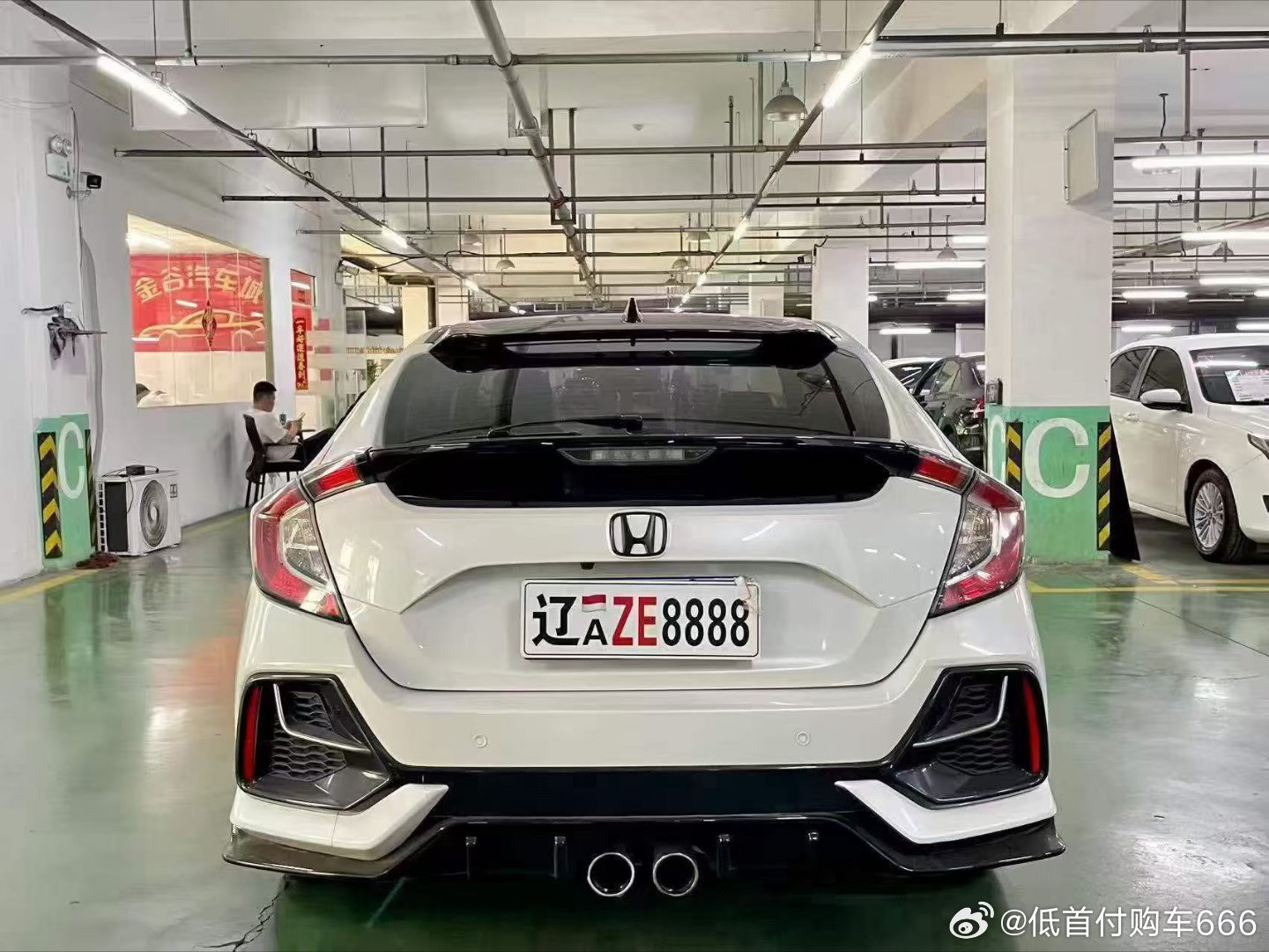 👋🏻6000最新拿下2020年末，本田思域21款新锐控，自动1.5t天窗，倒车影像，喜欢接受预订，支持租购！ ​