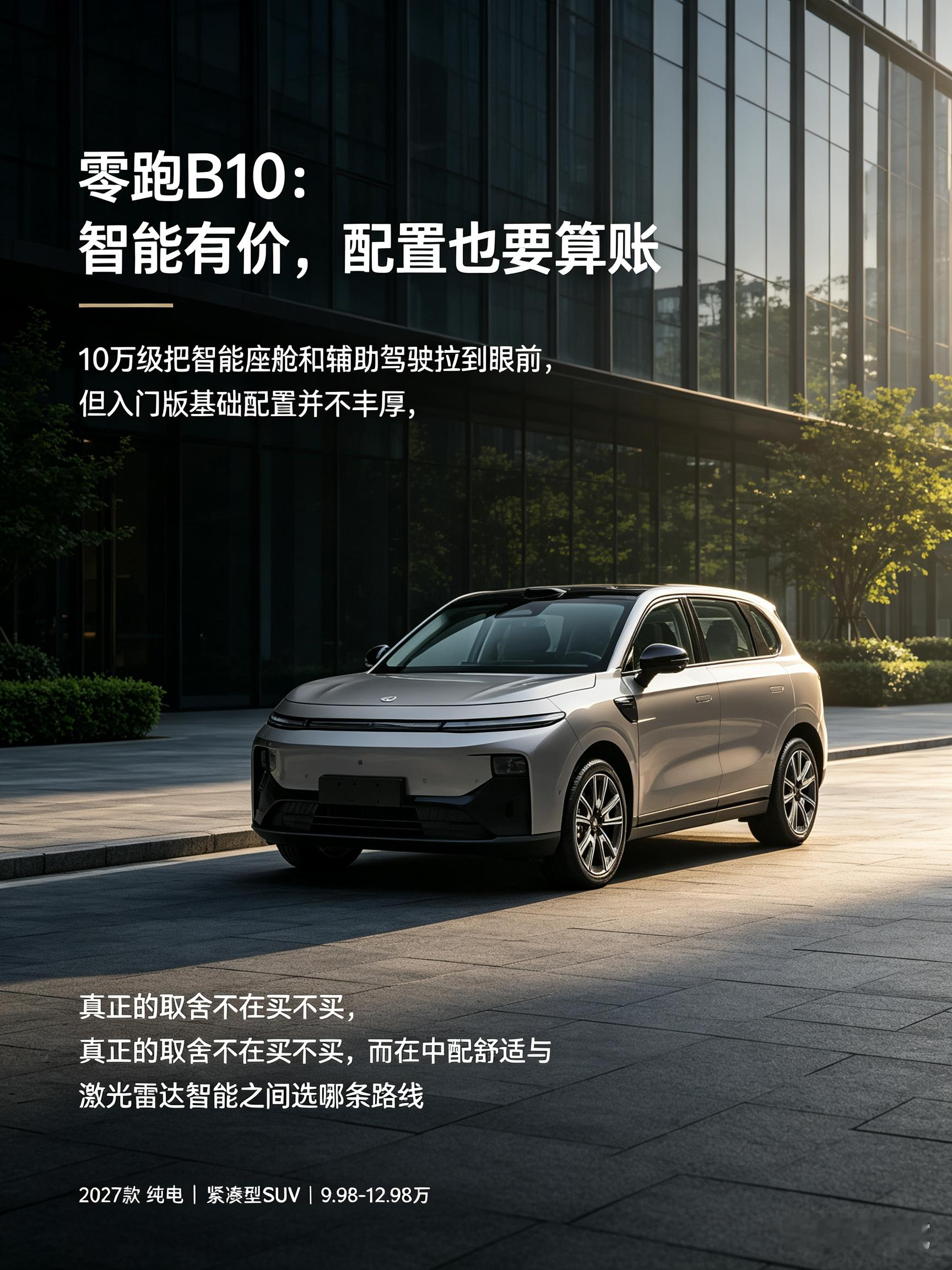 零跑B10选车算账指南