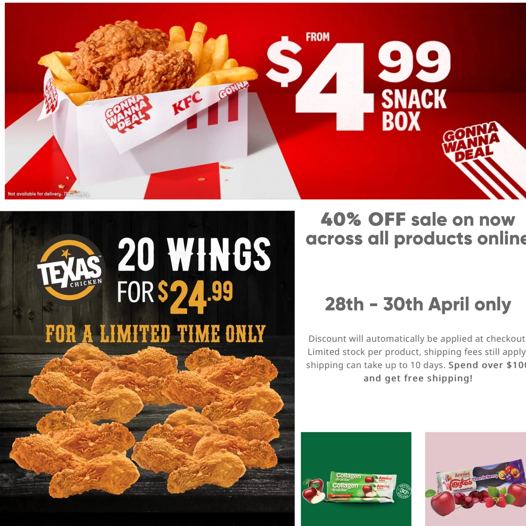 🇳🇿纽村折扣美食速报！炸鸡➕零食拿好！