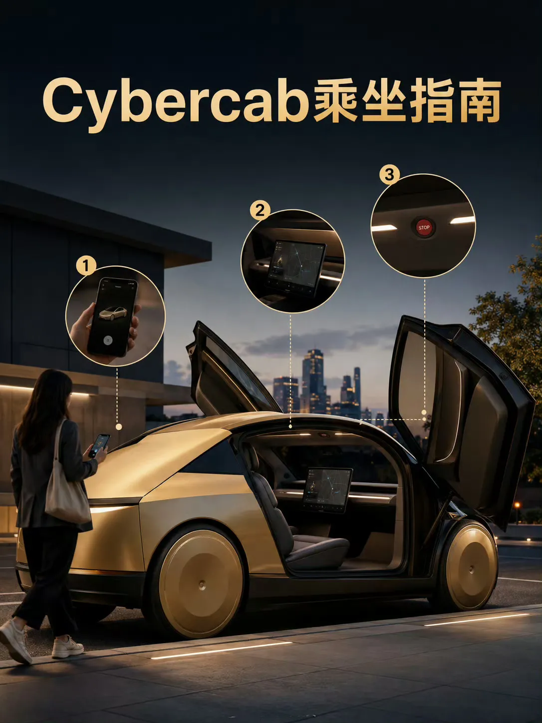 这个是不是和国内的“萝卜快跑”有些类似？萝卜快跑2022年就正式在重庆、武汉开始商业化无人驾驶载客运营。

合肥也曾经引进过，后来好像是出租车、网约车意见有点大，就退出了。

所以，很好奇在美国，消费者和市场怎么对待Cybercab？ ​​​