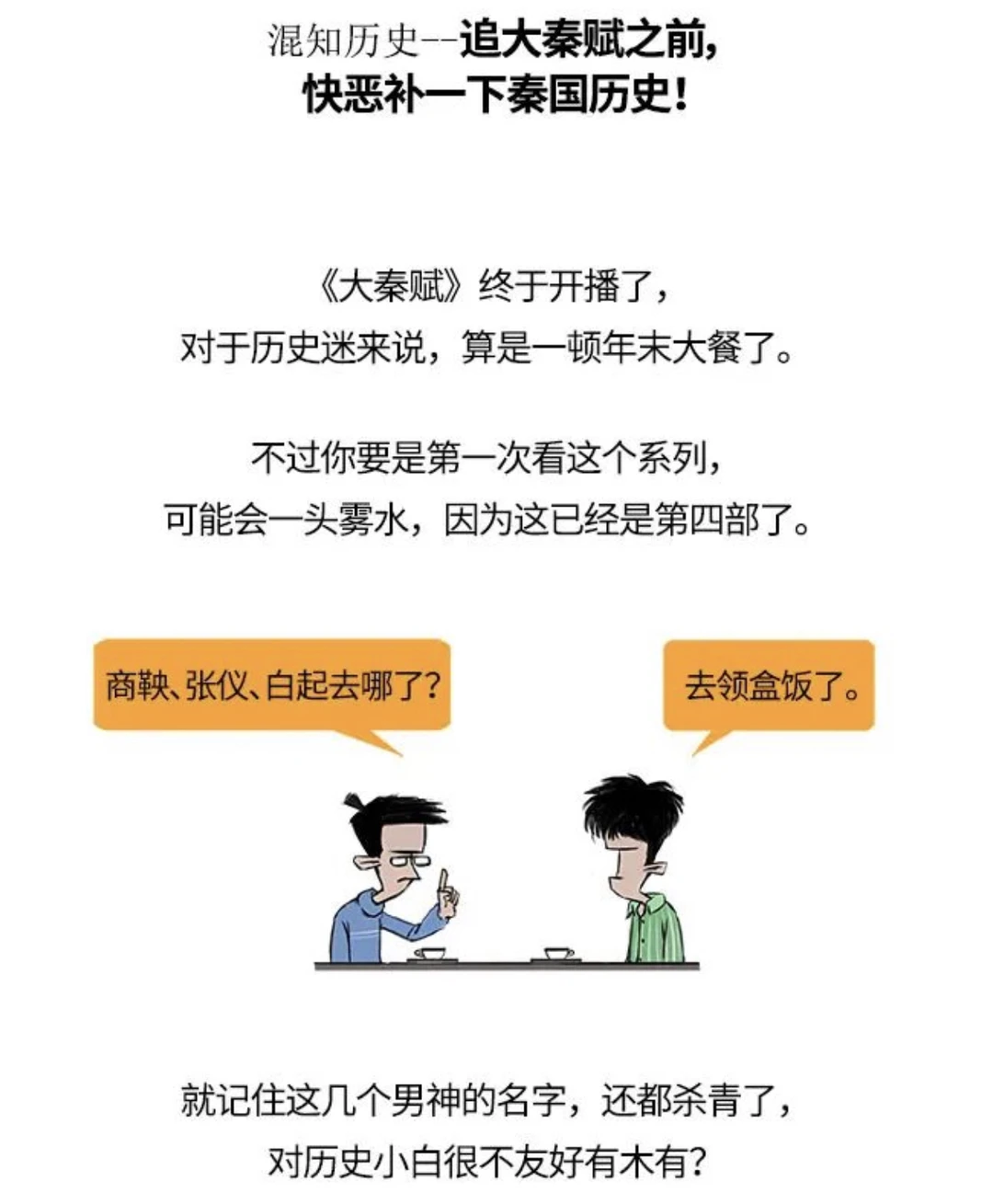 混知历史🧐追大秦赋之前 快恶补秦国历史上