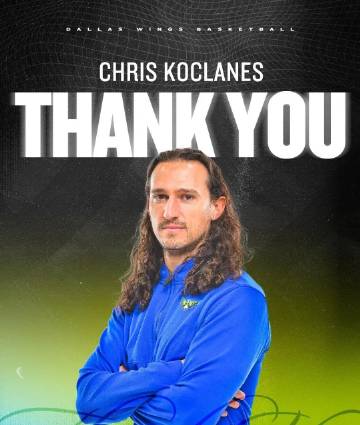 10月1日，WNBA达拉斯飞翼队宣布主教练克里斯·科克兰斯（Chris...