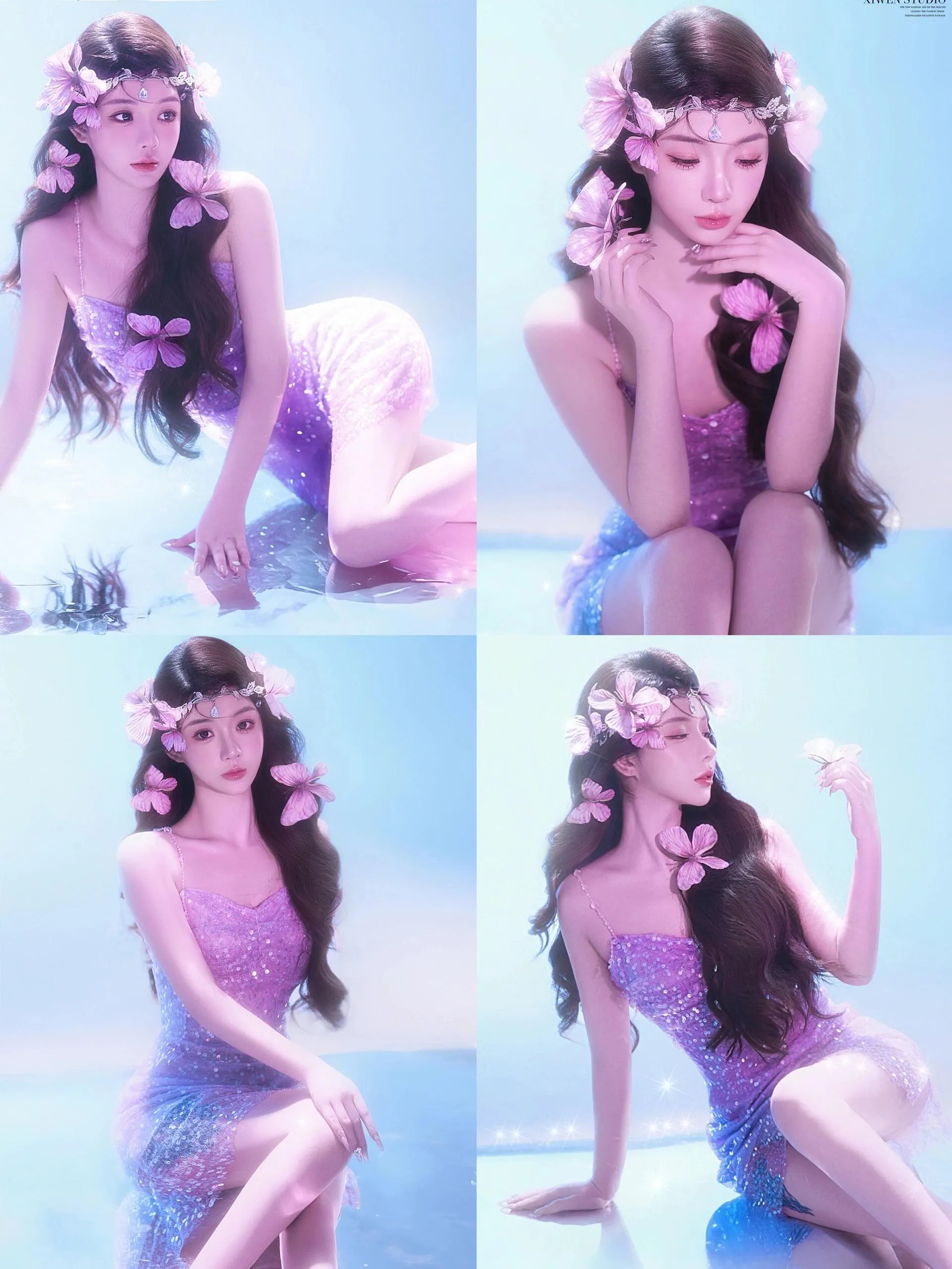 一眼沦陷梦幻少女纯欲写真，温柔到骨子里