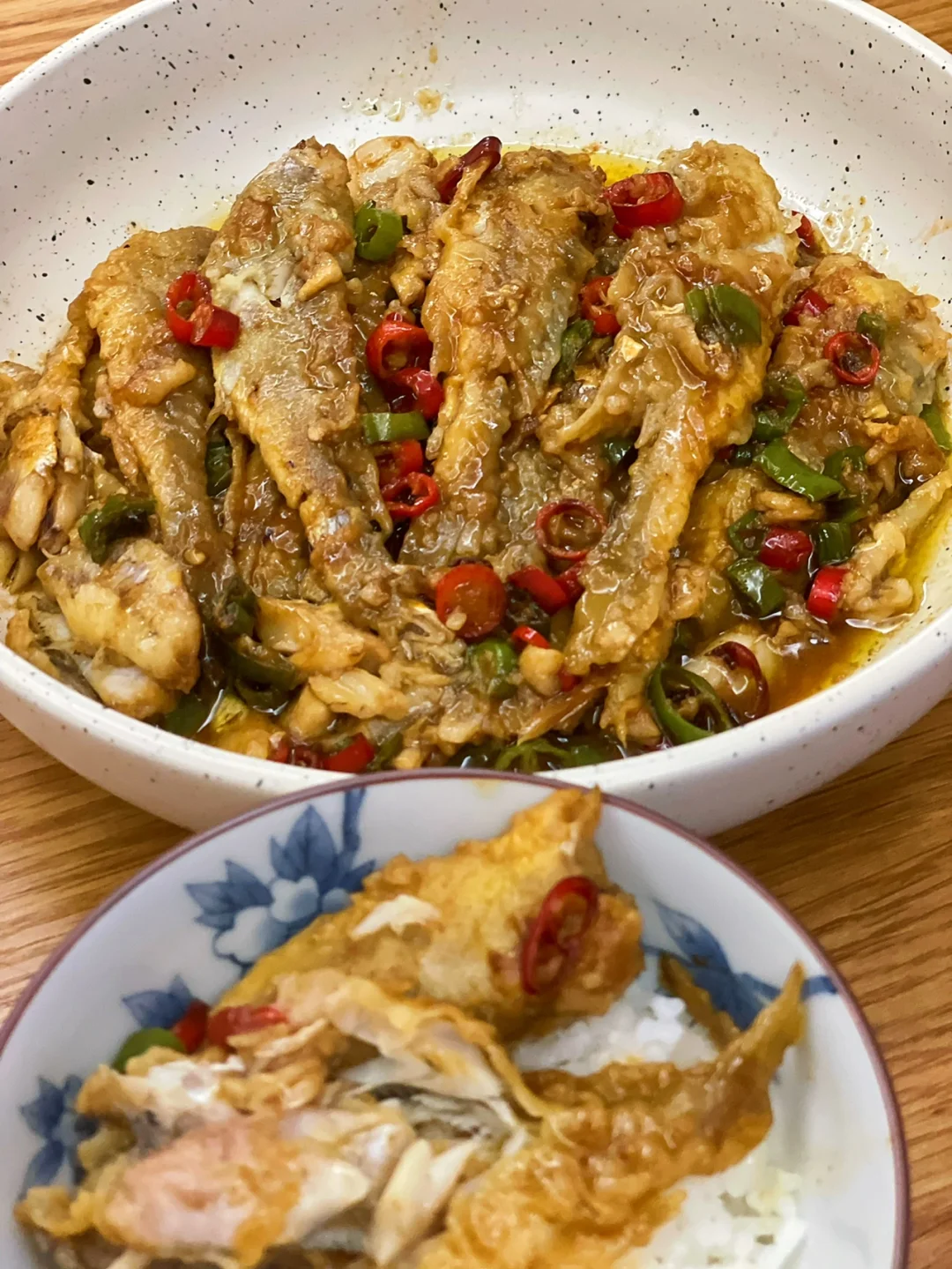 双椒小黄鱼🐠鲜嫩多汁‼️好吃到流泪🤤