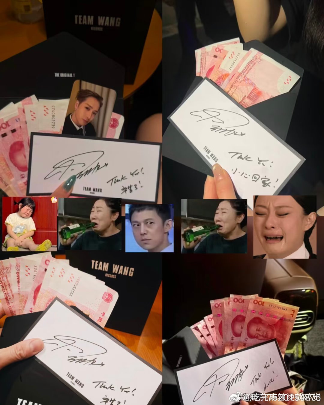 #王嘉尔[超话]# 天哪 偷了一些姐妹的图 太被这个真诚的人感动了 你你你 最最低处就是太真诚了~没事的 我们也是 相互支持！！！！ ​