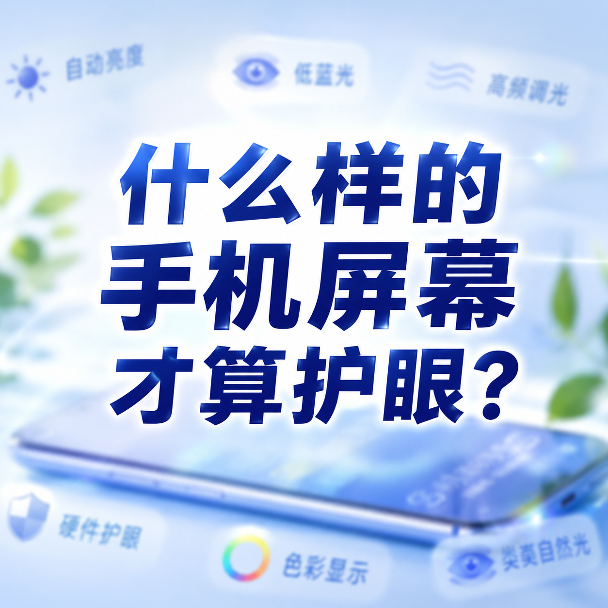 【#什么样的手机屏幕才算护眼#】
如今手机屏幕越来越强调护眼，但什么才算真正的“护眼屏”？不同厂商也给出了自己的答案。近期，从ProXDR出发，强调屏幕对现实世界明暗、光影和色彩的真实还原；提到新一代明眸护眼屏通过发光材料实现硬件级低蓝光，不用手动打开护眼模式也能兼顾 ​