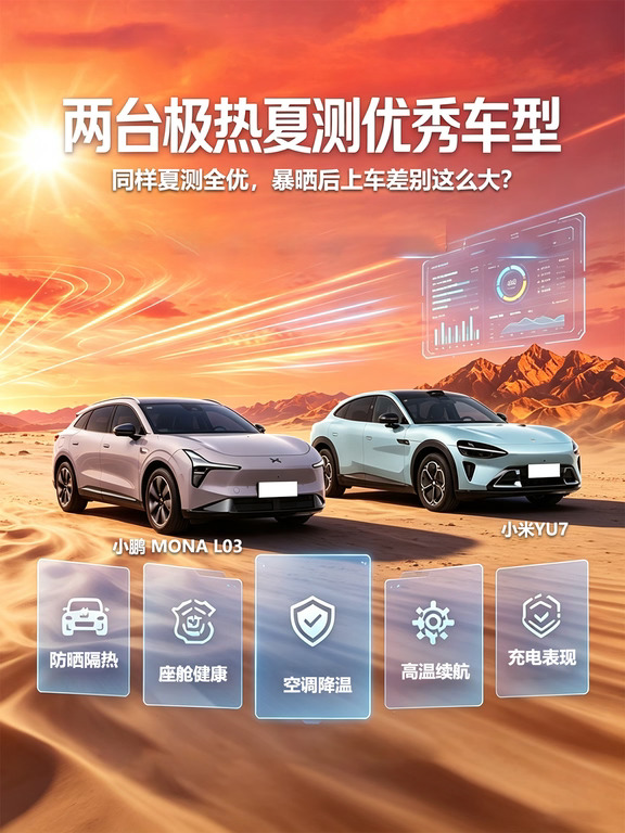 同过吐鲁番极热夏测，两车夏天开差这么多？
