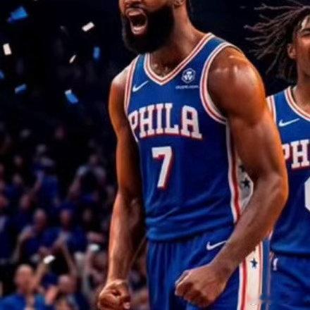 #NBA[超话]##76人[超话]# 费城四巨头同框怒吼，熊熊烈火见证奇迹，面对旧主骑士，他们联手书写了属于费城的逆转神话🔥 ​