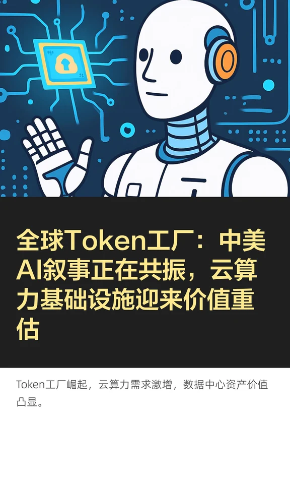 全球Token工厂：中美AI叙事正在共振，云算