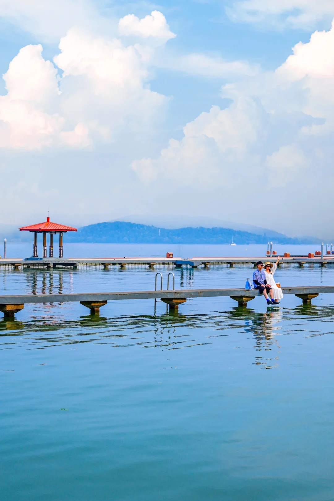不是洱海‼️是武汉东湖🌊免费看海新路线💙